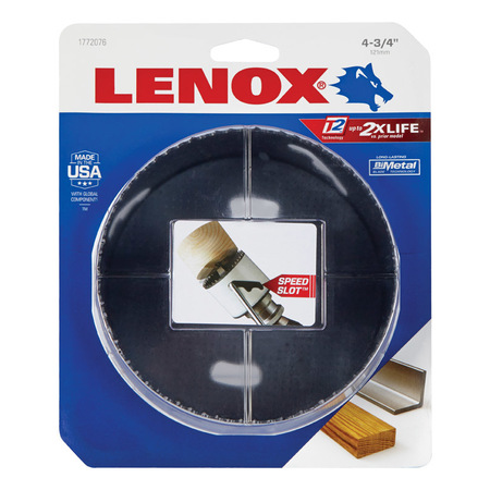 LENOX SAW HOLE 4-3/4""BIMETAL 2079619